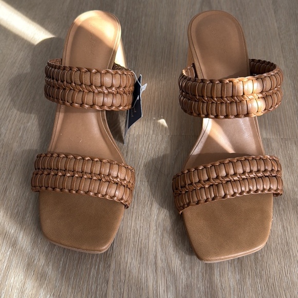 Target Universal Thread Chunky Block High Slip On Heels Sandals - Picture 1 of 2